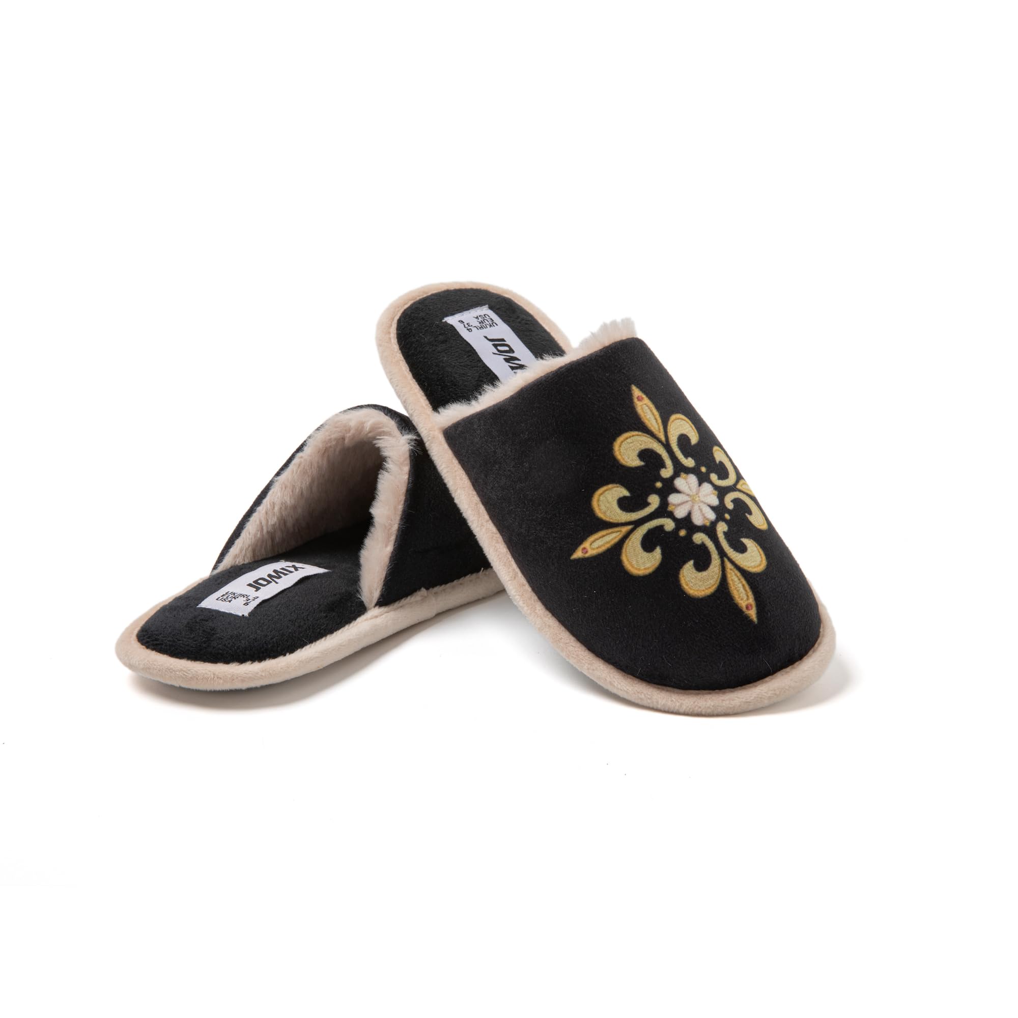 JOMIX Pantofole Donna Invernali da Casa Ciabatte Ragazze Calde Morbide da Inverno