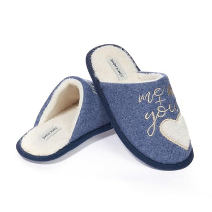 JOMIX Pantofole Donna Invernali da Casa Pelose Calde Flat Termiche Comode e Morbide MD8643