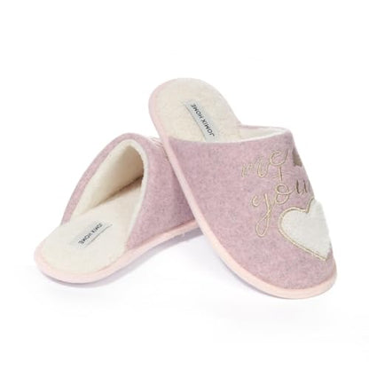 JOMIX Pantofole Donna Invernali da Casa Pelose Calde Flat Termiche Comode e Morbide MD8643