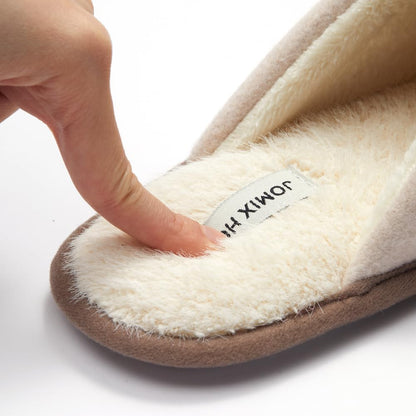 JOMIX Pantofole Donna Invernali da Casa Pelose Calde Flat Termiche Comode e Morbide MD8643