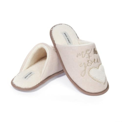 JOMIX Pantofole Donna Invernali da Casa Pelose Calde Flat Termiche Comode e Morbide MD8643