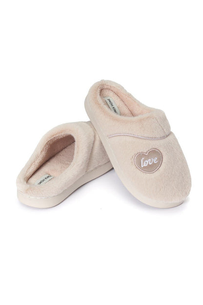 JOMIX Pantofole Donna Invernali Pelose Chiuse Morbide MD9610