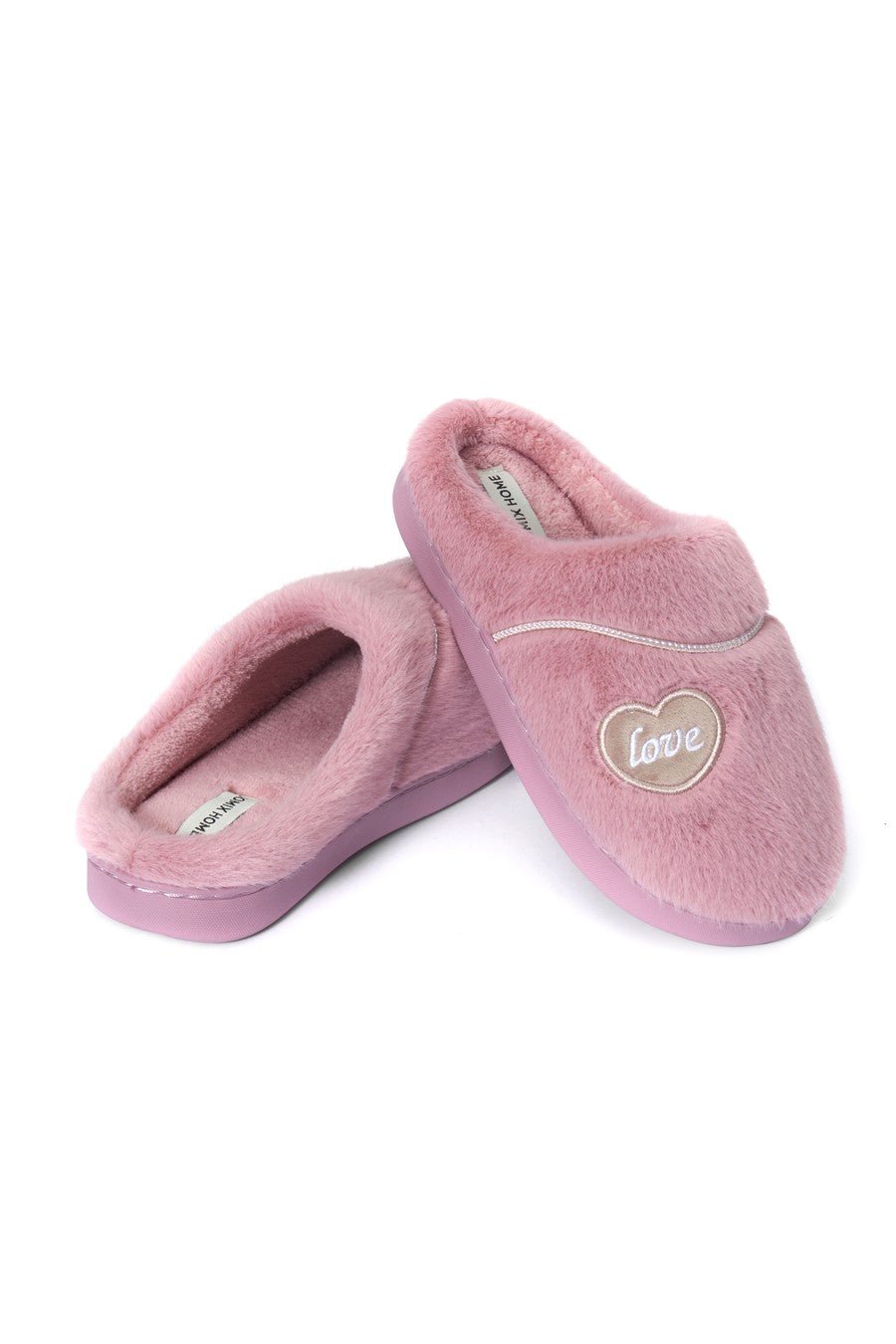 JOMIX Pantofole Donna Invernali Pelose Chiuse Morbide MD9610