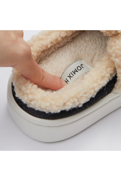 JOMIX Pantofole Donna Invernali Pelose Chiuse Morbide MD9624
