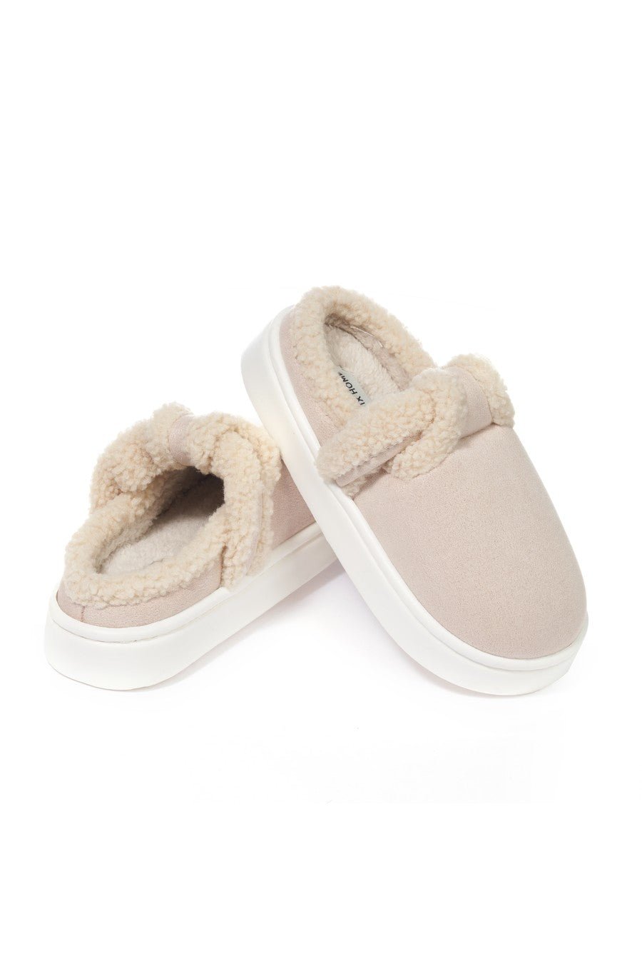 JOMIX Pantofole Donna Invernali Pelose Chiuse Morbide MD9624