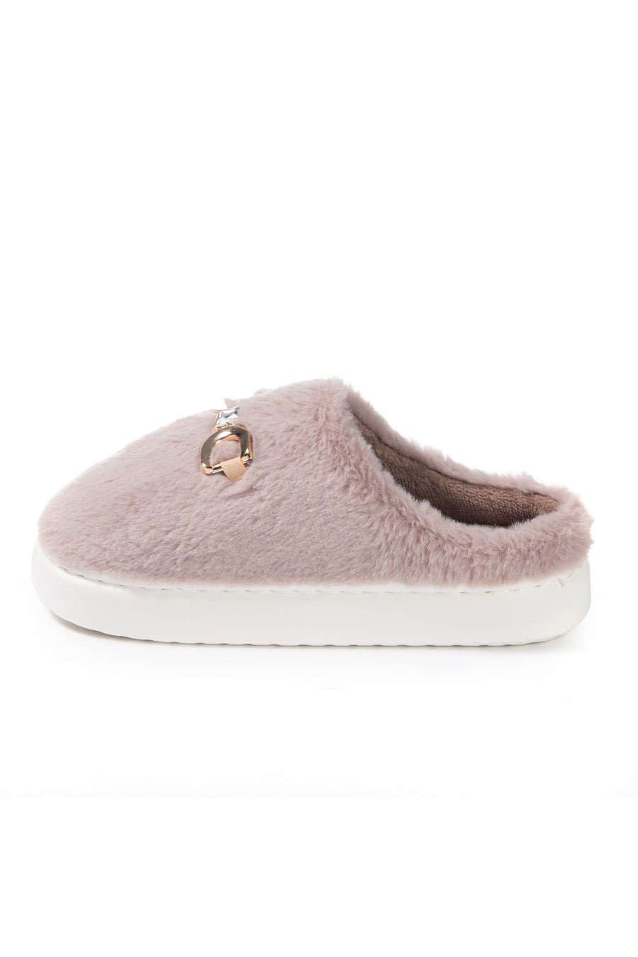 JOMIX Pantofole Donna Invernali Pelose Chiuse Morbide MD9638