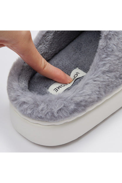 JOMIX Pantofole Donna Invernali Pelose Chiuse Morbide MD9638