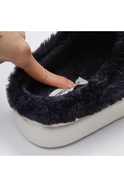 JOMIX Pantofole Donna Invernali Pelose Chiuse Morbide MD9638