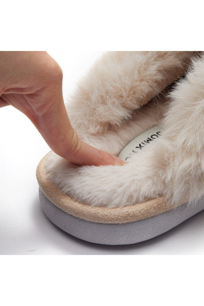 JOMIX Pantofole Donna Invernali Pelose Chiuse Morbide MD9663