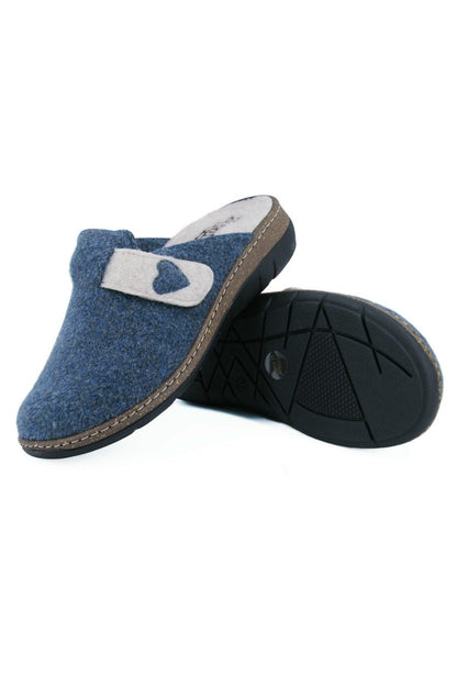 JOMIX Pantofole Donna Invernali Pelose Chiuse Morbide TR1603