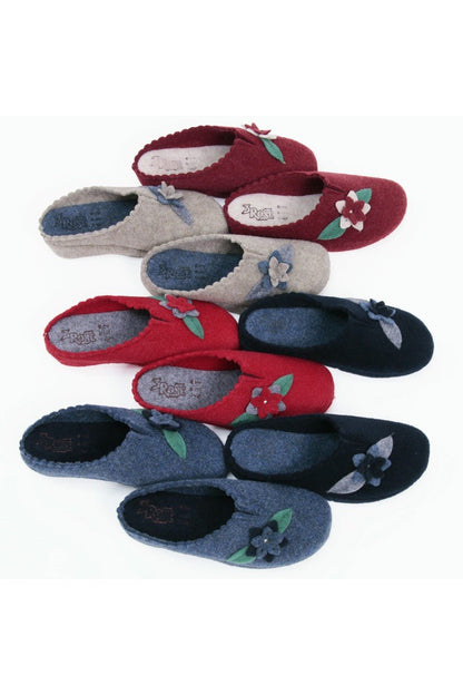 JOMIX Pantofole Donna Invernali Pelose Chiuse Morbide TR172