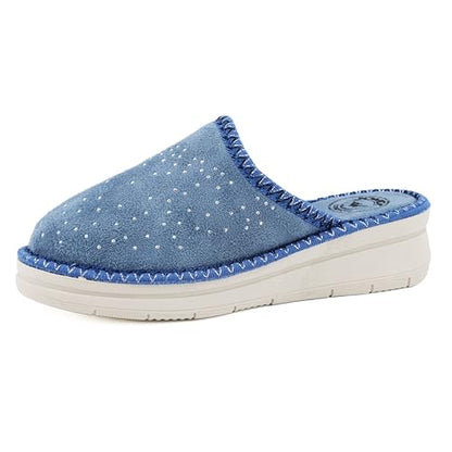 JOMIX Pantofole Donna Inverno Casa Comode Calde Pelose Made in Italy ITD2165 - ITD2166