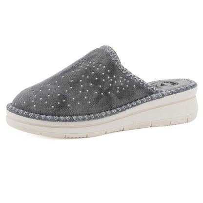 JOMIX Pantofole Donna Inverno Casa Comode Calde Pelose Made in Italy ITD2165 - ITD2166