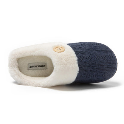 JOMIX Pantofole Invernali da Donna Imbottite Calde Pelose