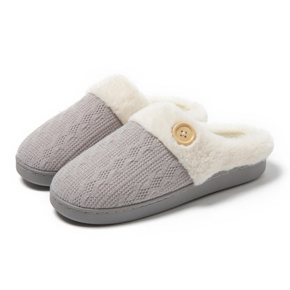 JOMIX Pantofole Invernali da Donna Imbottite Calde Pelose