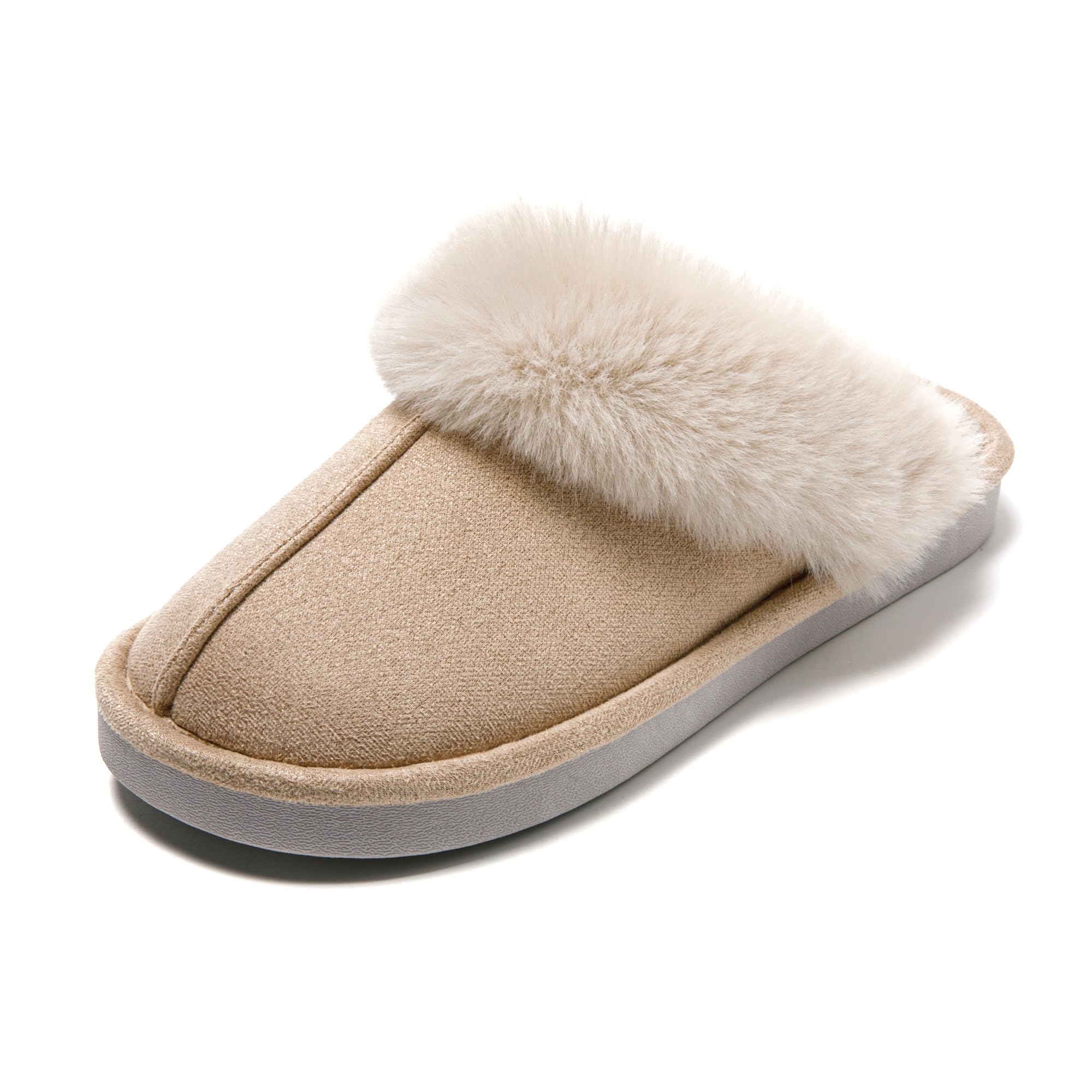 JOMIX Pantofole Invernali da Donna Morbide Ciabatte di Peluche per la Casa Calde e Confortevoli Suola Antiscivolo WIS255223