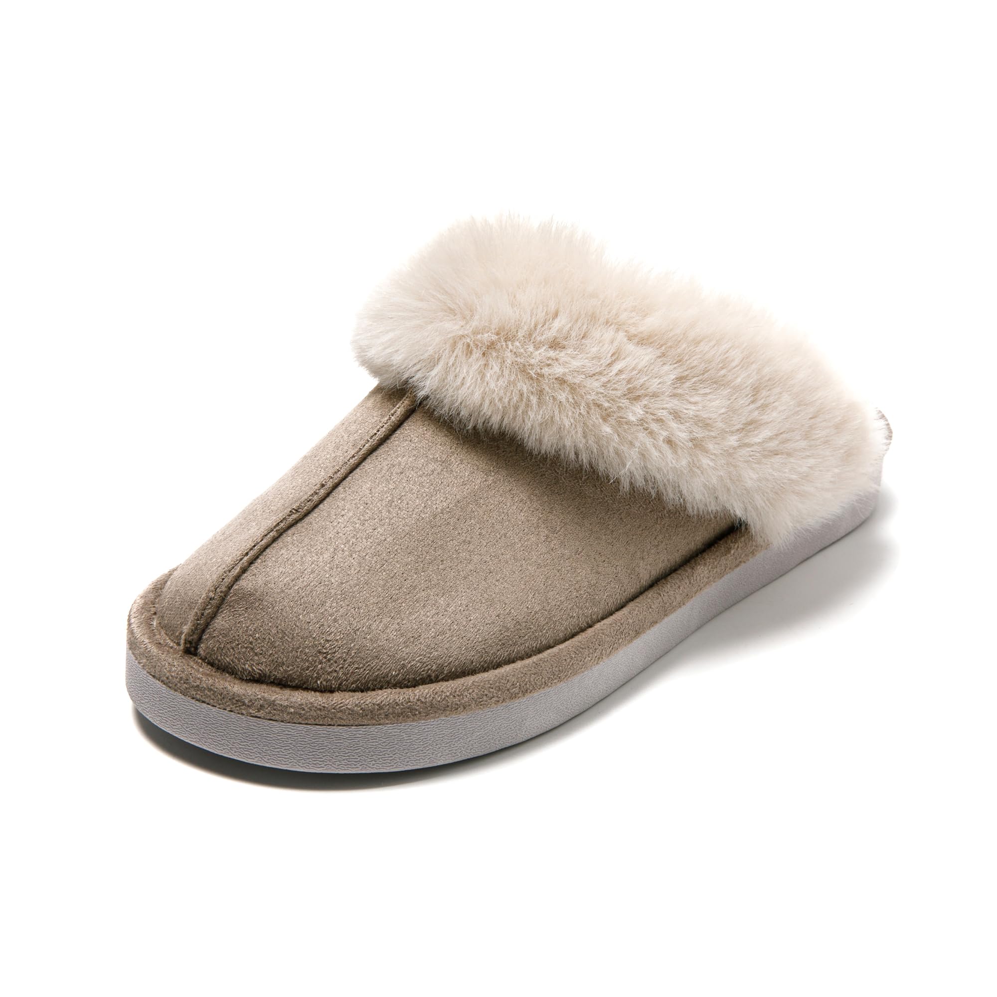 JOMIX Pantofole Donna Inverno Da Casa Calde Ciabatte Tacco Zeppa Termiche Comode E Morbide Made In Italy ITD2165-9 (Rosa, 36