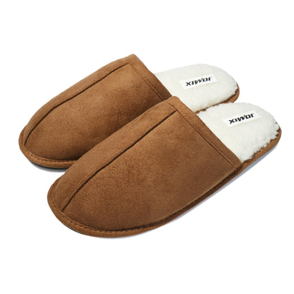 JOMIX Pantofole Invernali Pelose da Uomo, Comode e Calde per l'uso in Casa