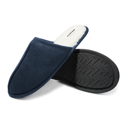 JOMIX Pantofole Invernali Pelose da Uomo, Comode e Calde per l'uso in Casa