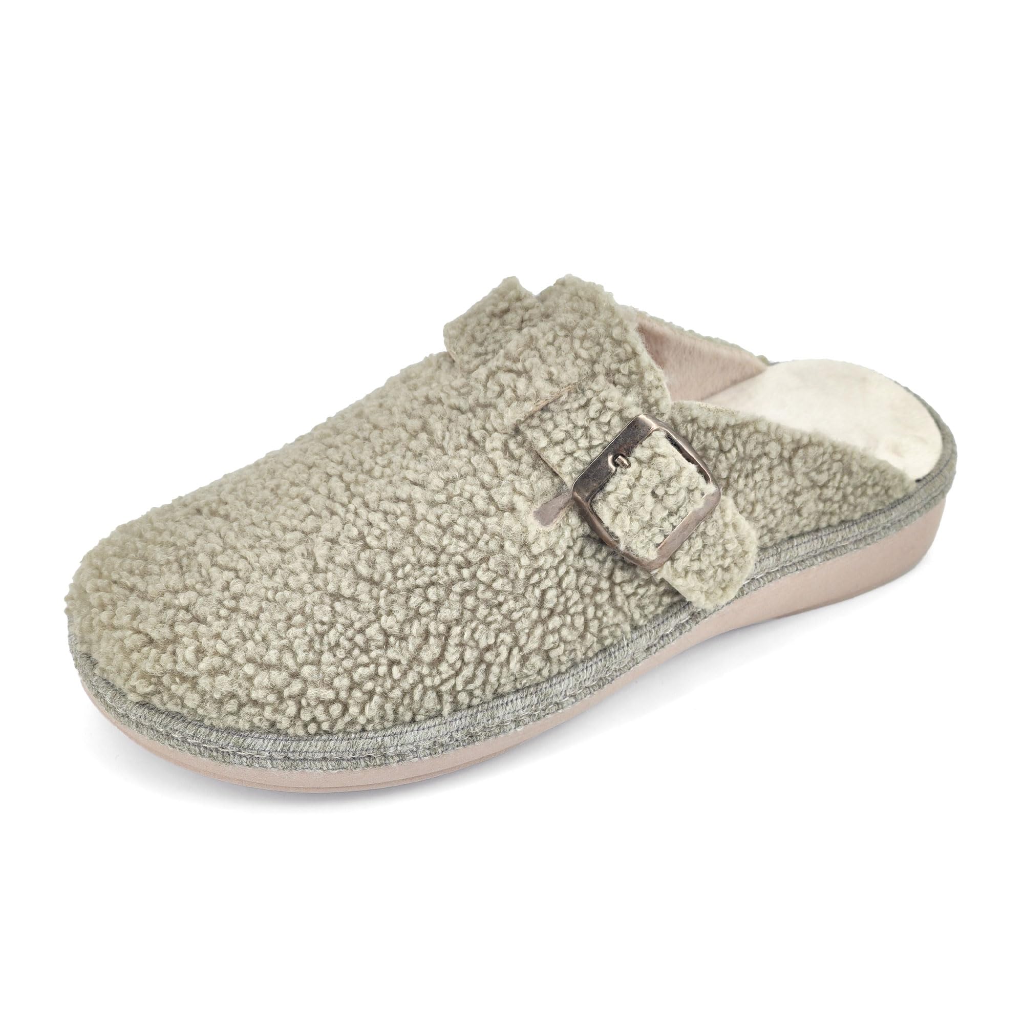 JOMIX Pantofole Sabot Donna Invernali Ciabatte Ragazze Pelose Calde da Casa