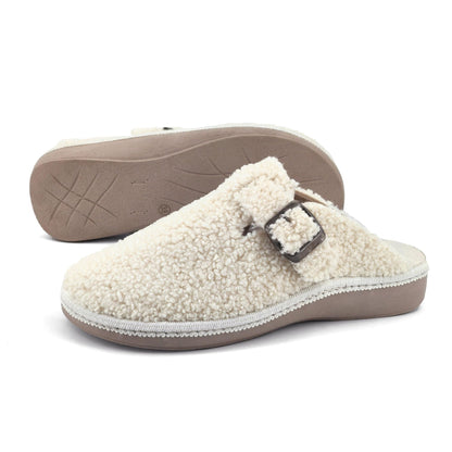 JOMIX Pantofole Sabot Donna Invernali Ciabatte Ragazze Pelose Calde da Casa