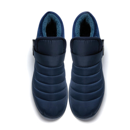 JOMIX Pantofole Stivali Invernali Uomo Ciabatte Chiuse Calde da Casa Scarpe Mocassini da Inverno Babbucce Pelose Comode