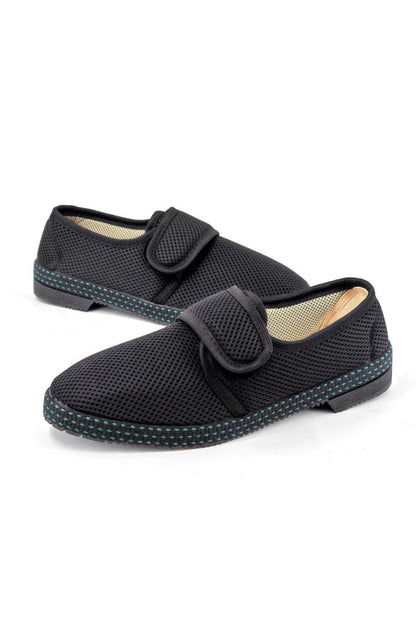 JOMIX Pantofole Uomo Estive Ciabatte da Anziani con Strappo Scarpe Lavabile in Lavatrice ITU1897