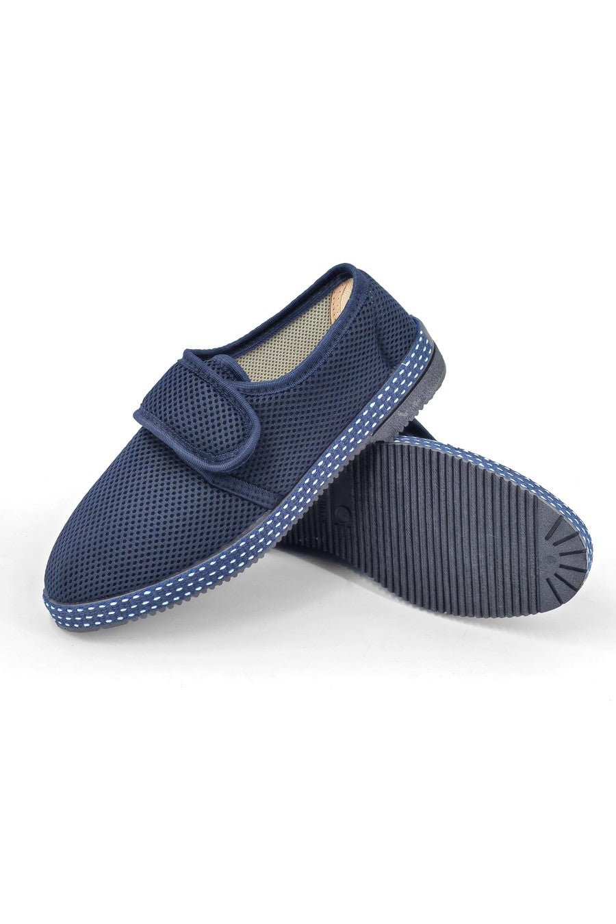 JOMIX Pantofole Uomo Estive Ciabatte da Anziani con Strappo Scarpe Lavabile in Lavatrice ITU1897