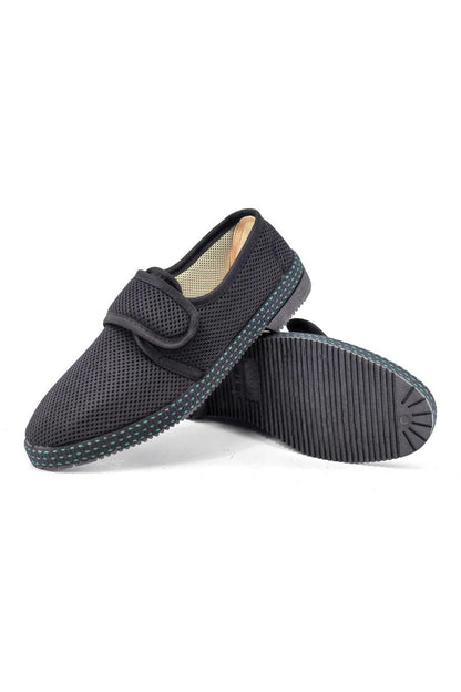JOMIX Pantofole Uomo Estive Ciabatte da Anziani con Strappo Scarpe Lavabile in Lavatrice ITU1897