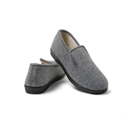 JOMIX Pantofole Uomo Invernal Casa Pelose Calde Flat Con Tallone Chiuso Termiche Comode e Morbide MU1023