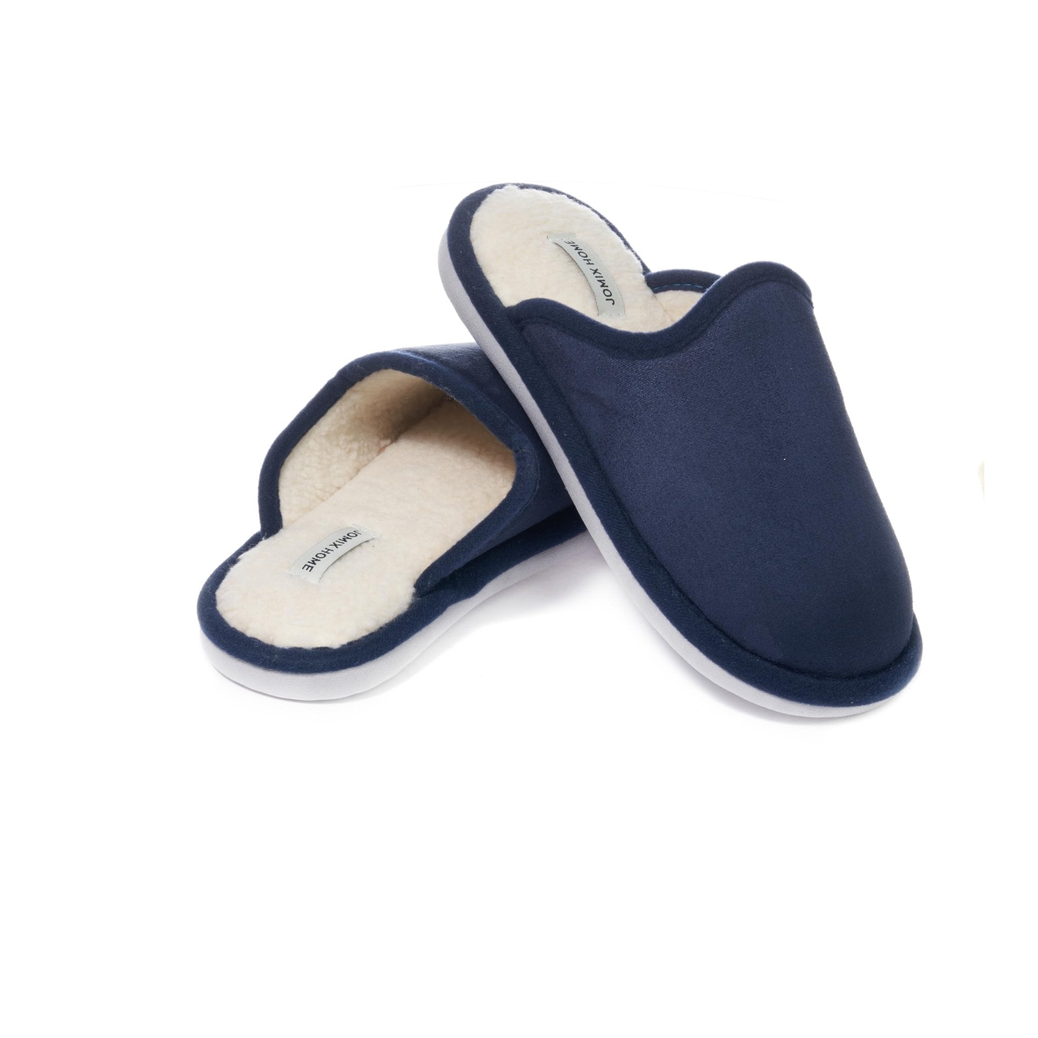 JOMIX Pantofole Uomo Invernal Casa Pelose Calde Flat Termiche Comode e Morbide MU9717