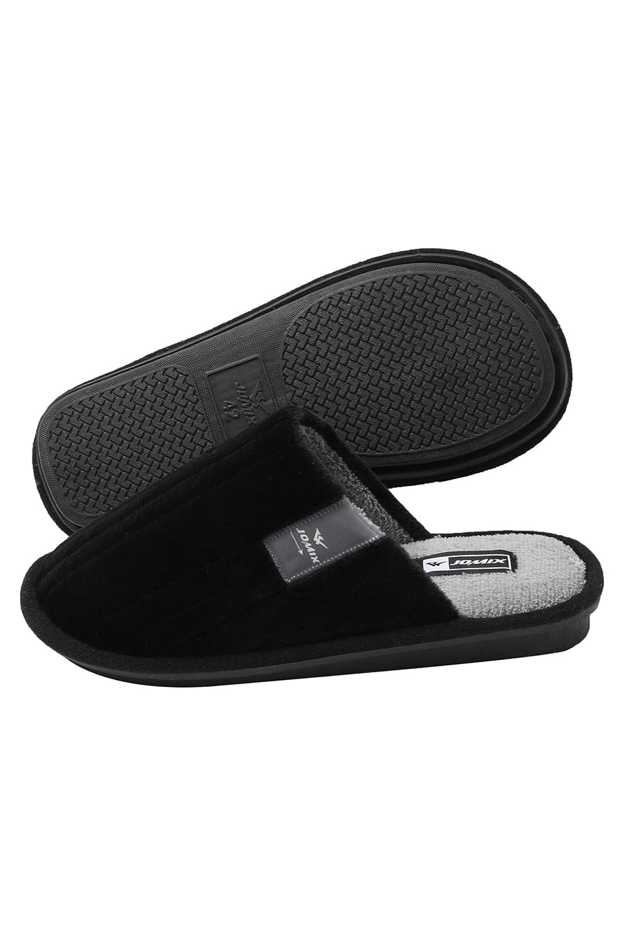 JOMIX Pantofole Uomo Invernali Casa Calde Comode Ciabatte Uomo Invernali Punta Chiusa MU6057