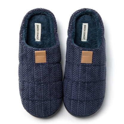 JOMIX Pantofole Uomo Invernali Pelose Calde X018