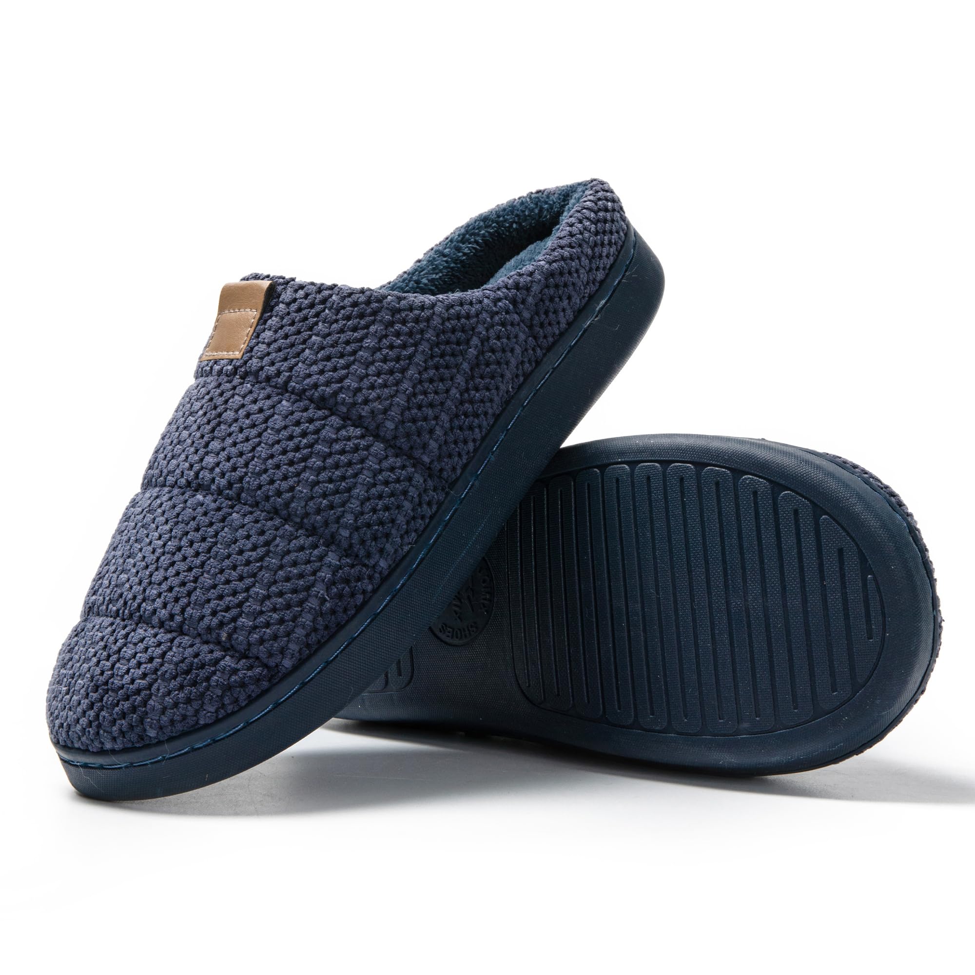 JOMIX Pantofole Uomo Invernali Pelose Calde X018