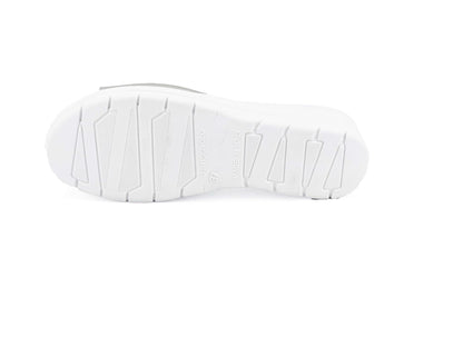 JOMIX Pantoletten Damen Sommer Sandalen mit Absatz Anatomische Fußbett Elegant Plateau Schlappen Strand Meer Pool Pantoffeln Slipper