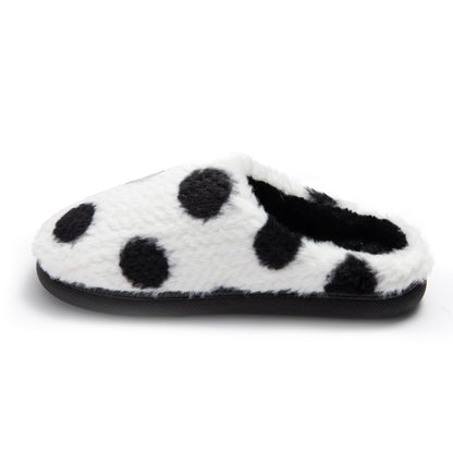 JOMIX Pantuflas de invierno para mujer, cómodas, chanclas cálidas para casa