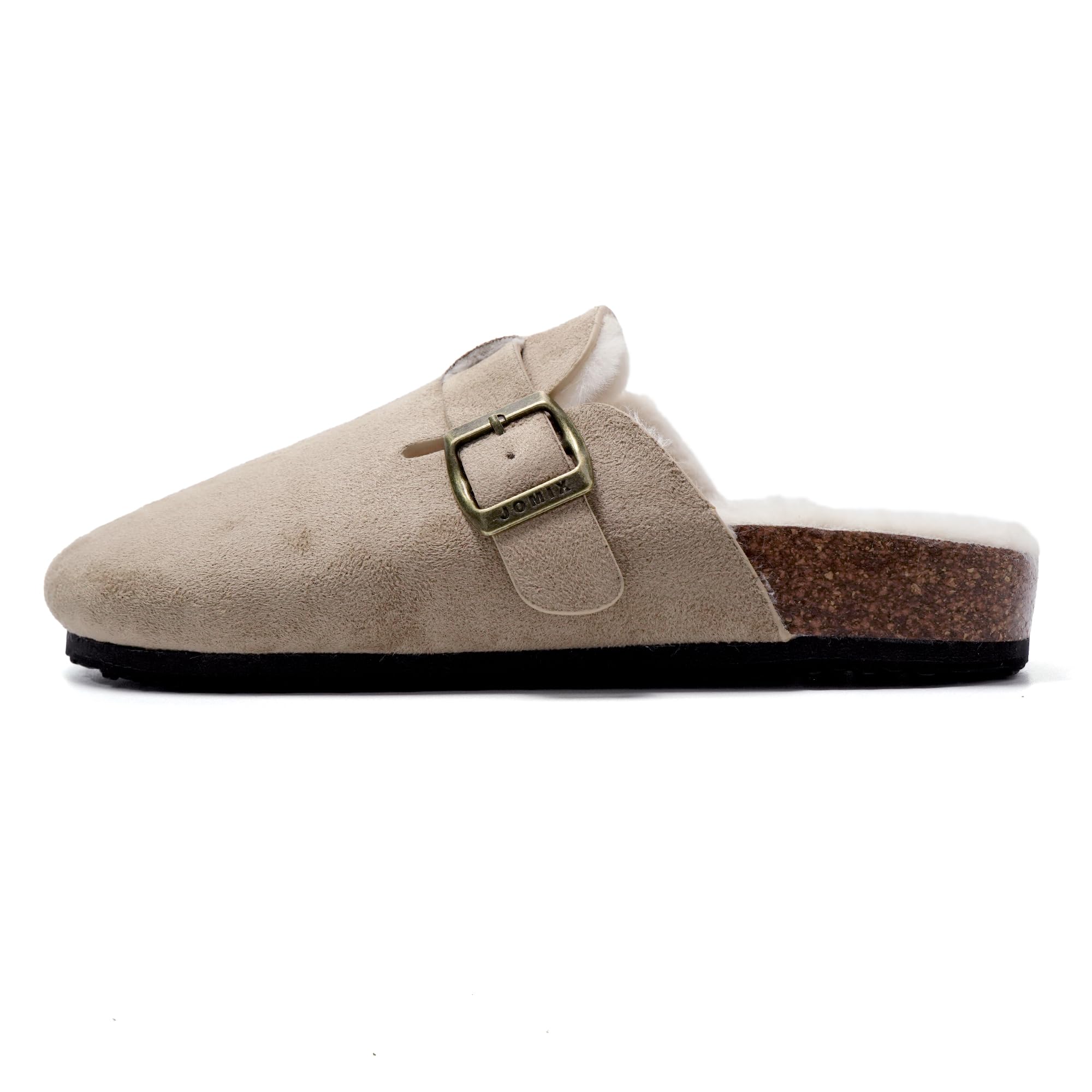 JOMIX Sabot Donna Eleganti Punta Chiusa Sottopiede Peloso