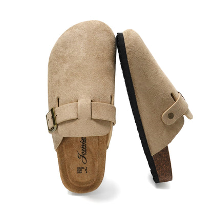 JOMIX Sabot Donna Eleganti Punta Chiusa Suola Sughero MD2438