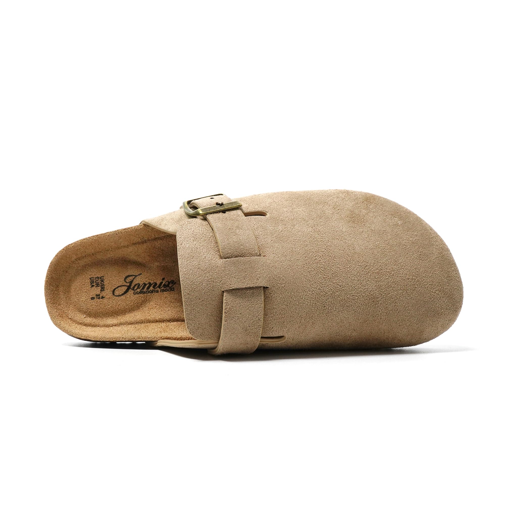 JOMIX Sabot Donna Eleganti Punta Chiusa Suola Sughero MD2438