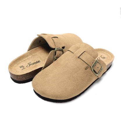 JOMIX Sabot Donna Eleganti Punta Chiusa Suola Sughero MD2438