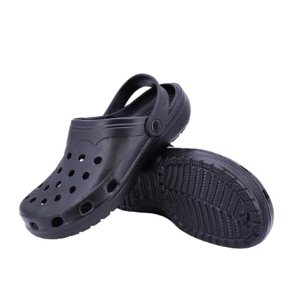 JOMIX Sabot Herren Clogs aus EVA - Kunststoff, leicht, rutschfest, für Strand und Garten, Sommerschuhe für Herren für Meer und Pool