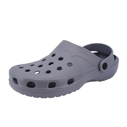 JOMIX Sabot Herren Clogs aus EVA - Kunststoff, leicht, rutschfest, für Strand und Garten, Sommerschuhe für Herren für Meer und Pool