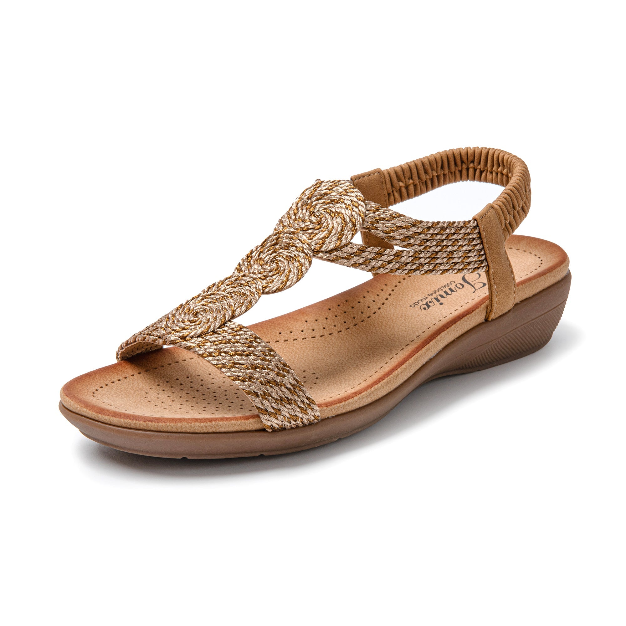 JOMIX Sandali Donna Estive Eleganti Piatto Comodi Sandali SD9367