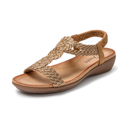 JOMIX Sandali Donna Estive Eleganti Piatto Comodi Sandali SD9367