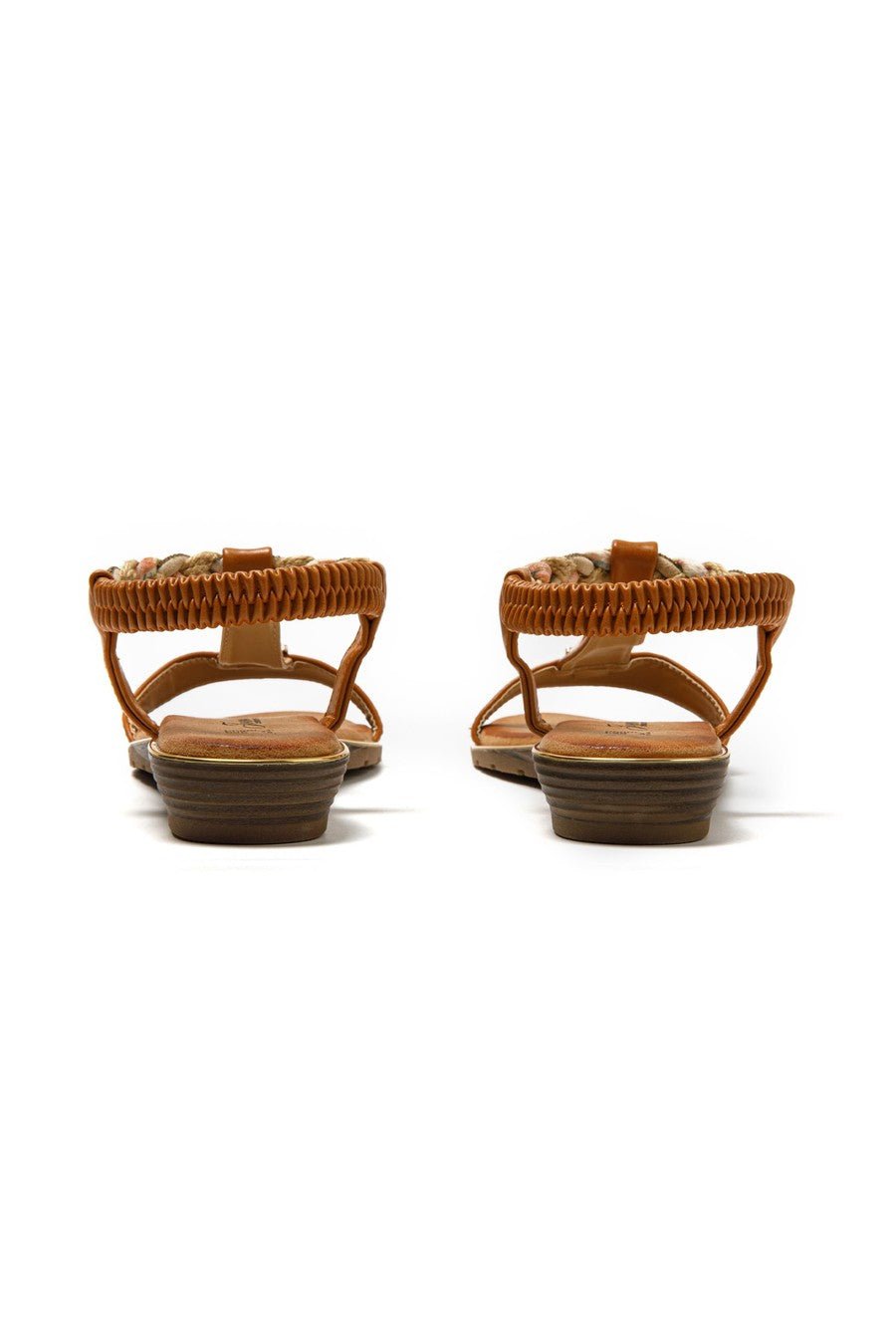 JOMIX Sandali Donna Estive Eleganti Sandali Bassi Comodi con Strass SD9433 SD9434