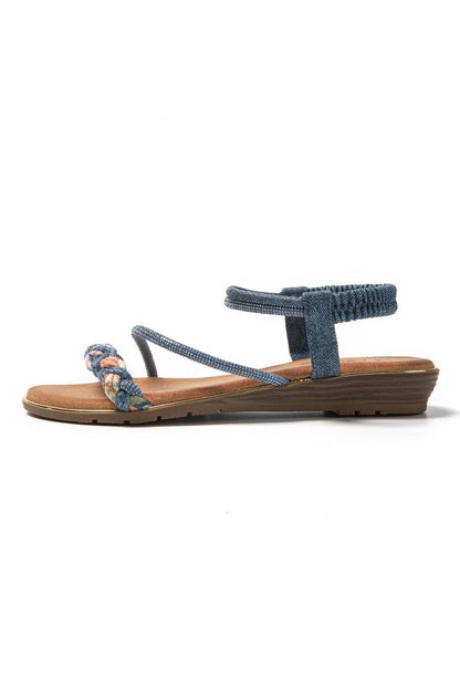 JOMIX Sandali Donna Estive Eleganti Sandali Bassi Comodi con Strass SD9433 SD9434