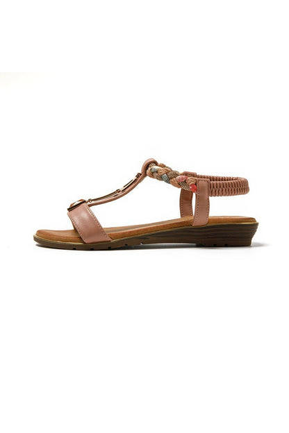 JOMIX Sandali Donna Estive Eleganti Sandali Bassi Comodi con Strass SD9433 SD9434