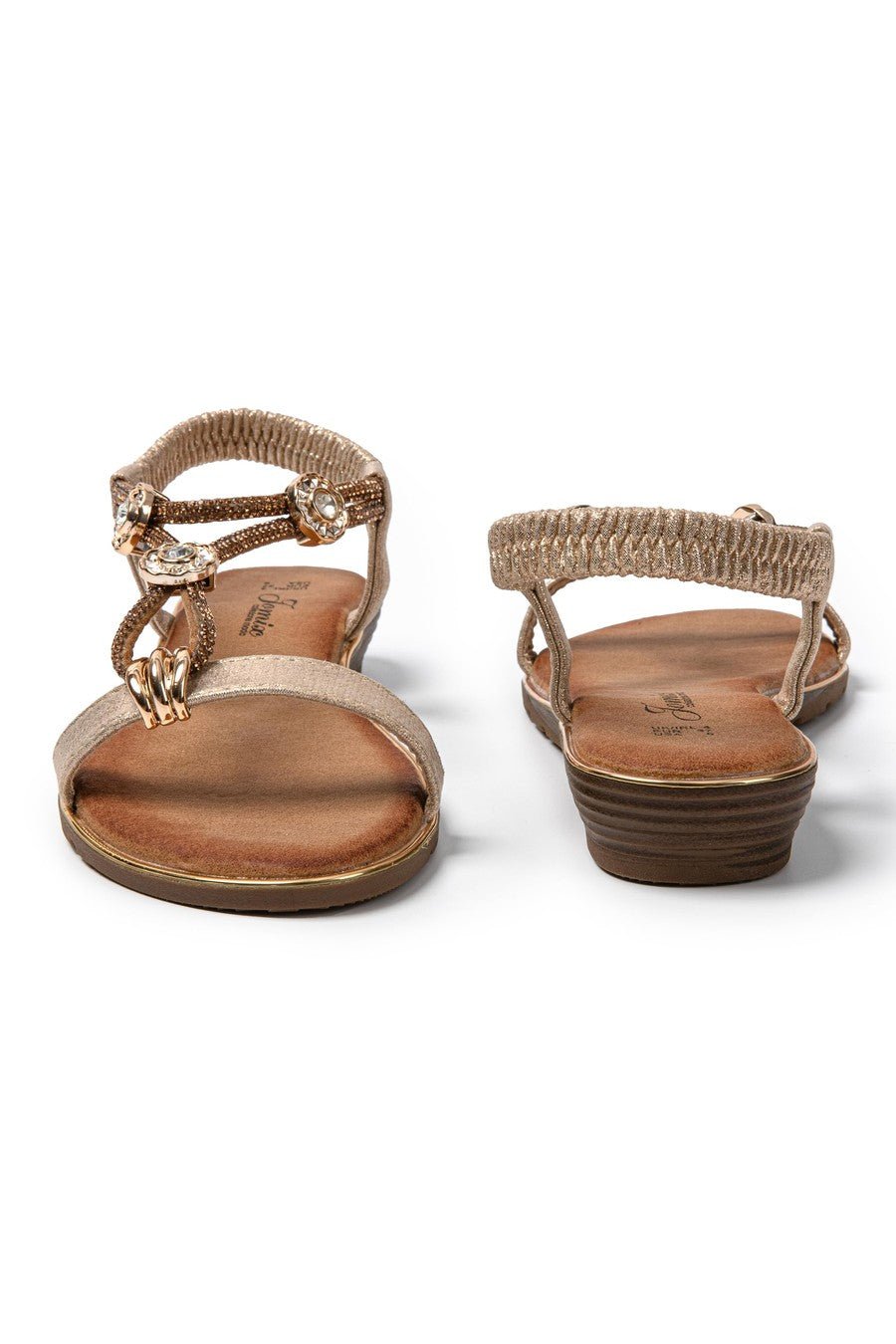 JOMIX Sandali Donna Estive Eleganti Sandali Tacco Bassi Comodi SD9366 SD9373