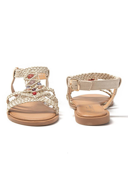 JOMIX Sandali Donna Estive Eleganti Sandali Tacco Bassi Comodi SD9366 SD9373