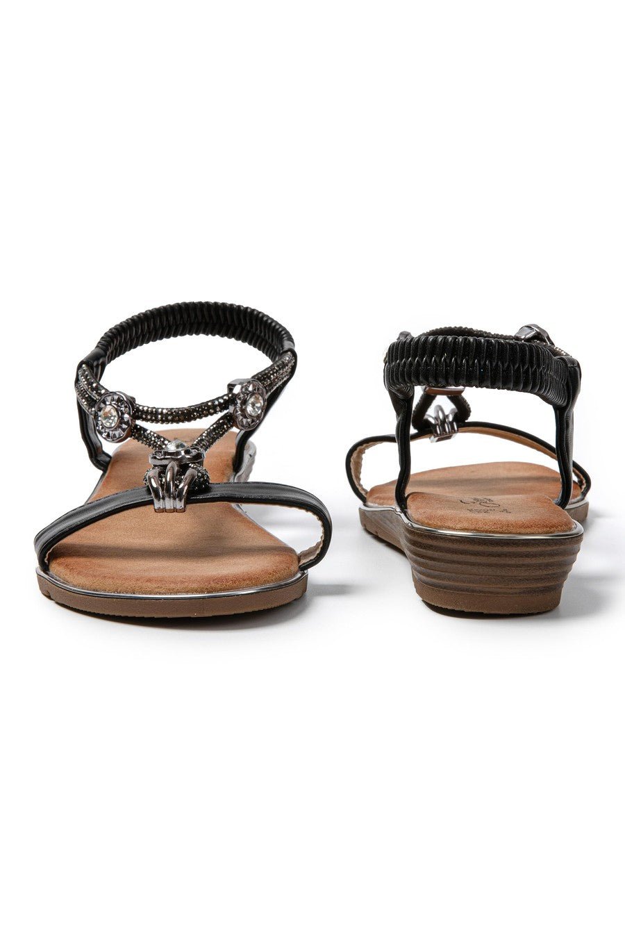 JOMIX Sandali Donna Estive Eleganti Sandali Tacco Bassi Comodi SD9366 SD9373